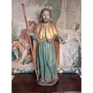 Wooden Statue Polichrome 