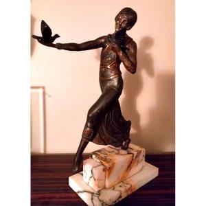 Art Deco Bronze By Lormier