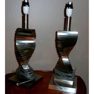 Pair Of Designer Lamps