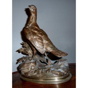 Bronze Jules Moigniez Partridge