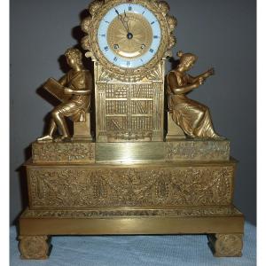 Gilt Bronze Clock