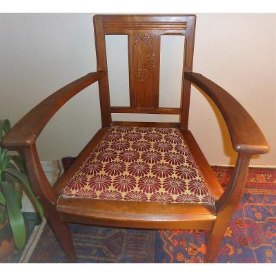 Art Nouveau Armchair