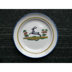 Nineteenth Waly Earthenware Plate