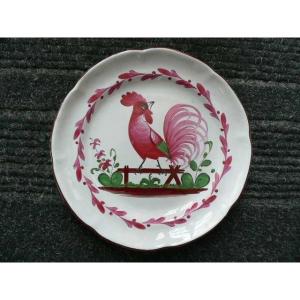 19th Century Earthenware Plate From Islettes