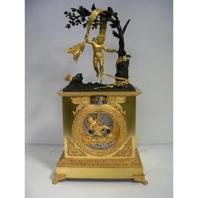 Pendulum Gilt Bronze XIXth