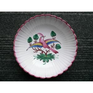 Fruit Bowl In Earthenware Islettes Nineteenth.