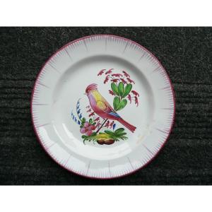 Nineteenth Islettes Earthenware Plate