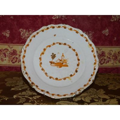 Moustier Earthenware Plates