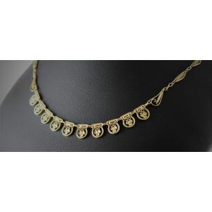 Gold Necklace 16.30 G - Circa 1900