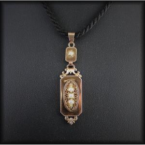 Gold Pendant - Napoleon III