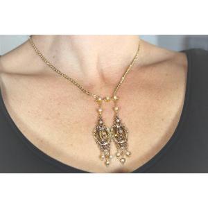 Napoleon III Gold Necklace -18.35 G