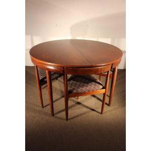 Table And Chairs By Hans Olsen