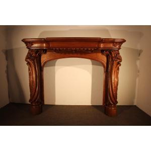 Art Nouveau Fireplace