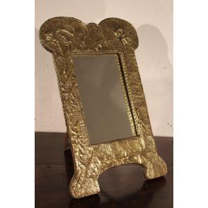 Small Art Nouveau Mirror
