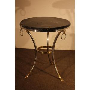 1950s-1960s Pedestal Table