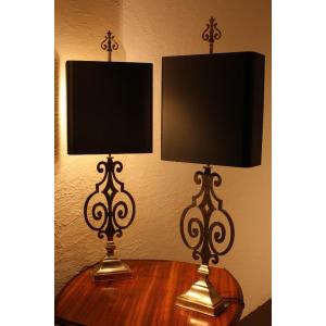 Pair Of Charles Lamps