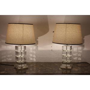  Pair Of Lamps From The 1970s