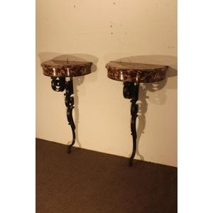  Small Pair Of Consoles