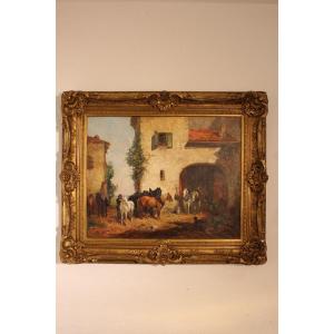 19th Century Painting By Witting