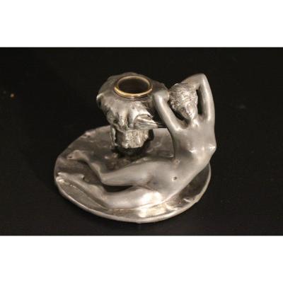 Art Nouveau Candlestick
