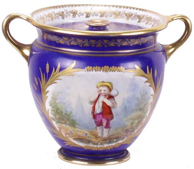 servizio Tete-a-Tete in porcellana Sevres XIX secolo-photo-3