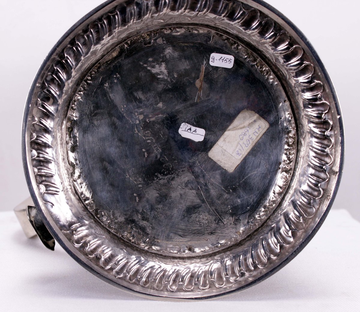 Tankard in argento 925/000 Londra 1680-photo-3