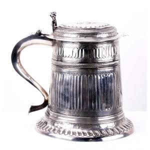 Tankard in argento 925/000 Londra 1680