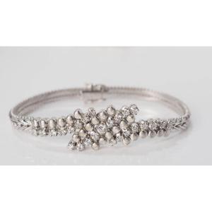 Bracelet In White Gold And Diamonds