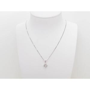 White Gold And Diamond Necklace