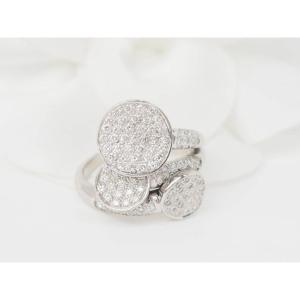 White Gold And Diamond Ring