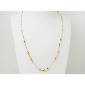 Rose Gold Bead Necklace