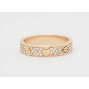 Ring Cartier Love Rose Gold Diamonds 0,31ct