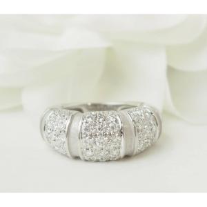 Pavage Mauboussin Nadja Ring In White Gold And Diamonds