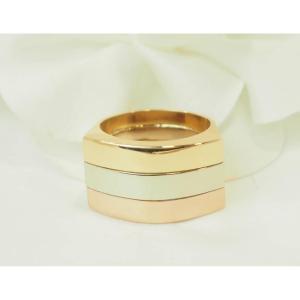 Vintage Ring In 3 18-carat Gold