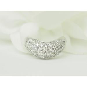 White Gold Diamond-paved Ring