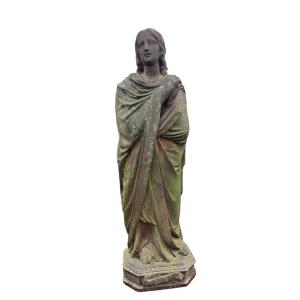 Cast Iron Statue, Saint John, Baptist