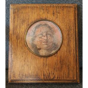 Fragment Of Oil Painting On Canvas