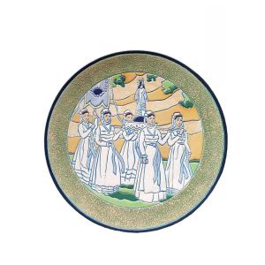 Handmade Ceramic Breton Dish