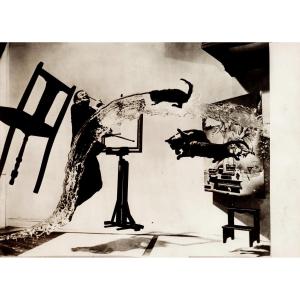 Salvador Dali - Original Photograph. "dali Atomicus".
