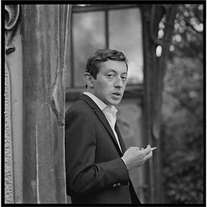 Serge Gainsbourg - Unpublished Photograph Of Serge Gainsbourg By Nicolas Treatt (1963).