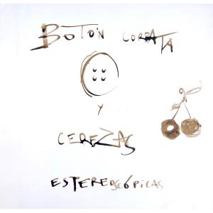 Salvador Dali - Original Drawing - Stereoscopic Cherries. 1975