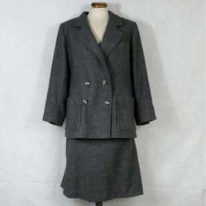 Yves Saint Laurent, Variation, Suit, Skirt And Jacket Size 46/42.