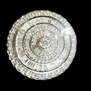 Ring, Diamonds Or 18-carat White