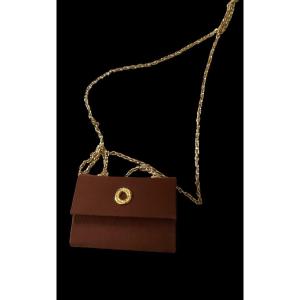 Mini Satin Evening Bag Vintage Guy Laroche Fashion Couture