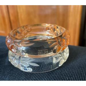 Sonia Rykiel Bangle Bracelets In Plexiglas And Rhinestone Inclusions Couture Jewelry