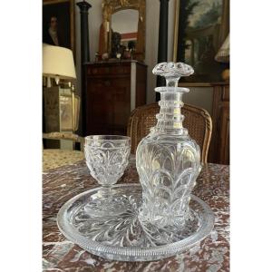 Baccarat Le Creusot Crystal Night Service, Charles X Period