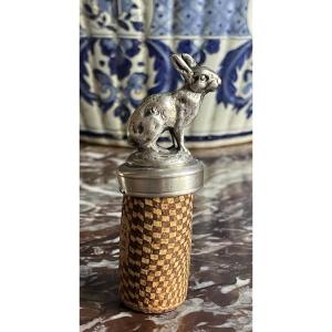 Rabbit Stopper From Maison Christofle In Gilt Bronze Flushing Corkscrew  