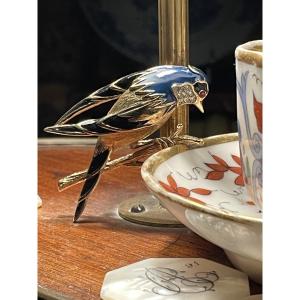 Couture Brooch From Maison Carven, Trendy Bird Model