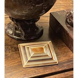 Léa Stein Paris Geometric Brooch Art Deco Couture Jewelry