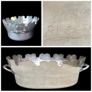 Glass Roof With The Coat Of Arms Of The Count De Laistre Et De Fontenay Maison Christofle Coat Of Arms Blazon